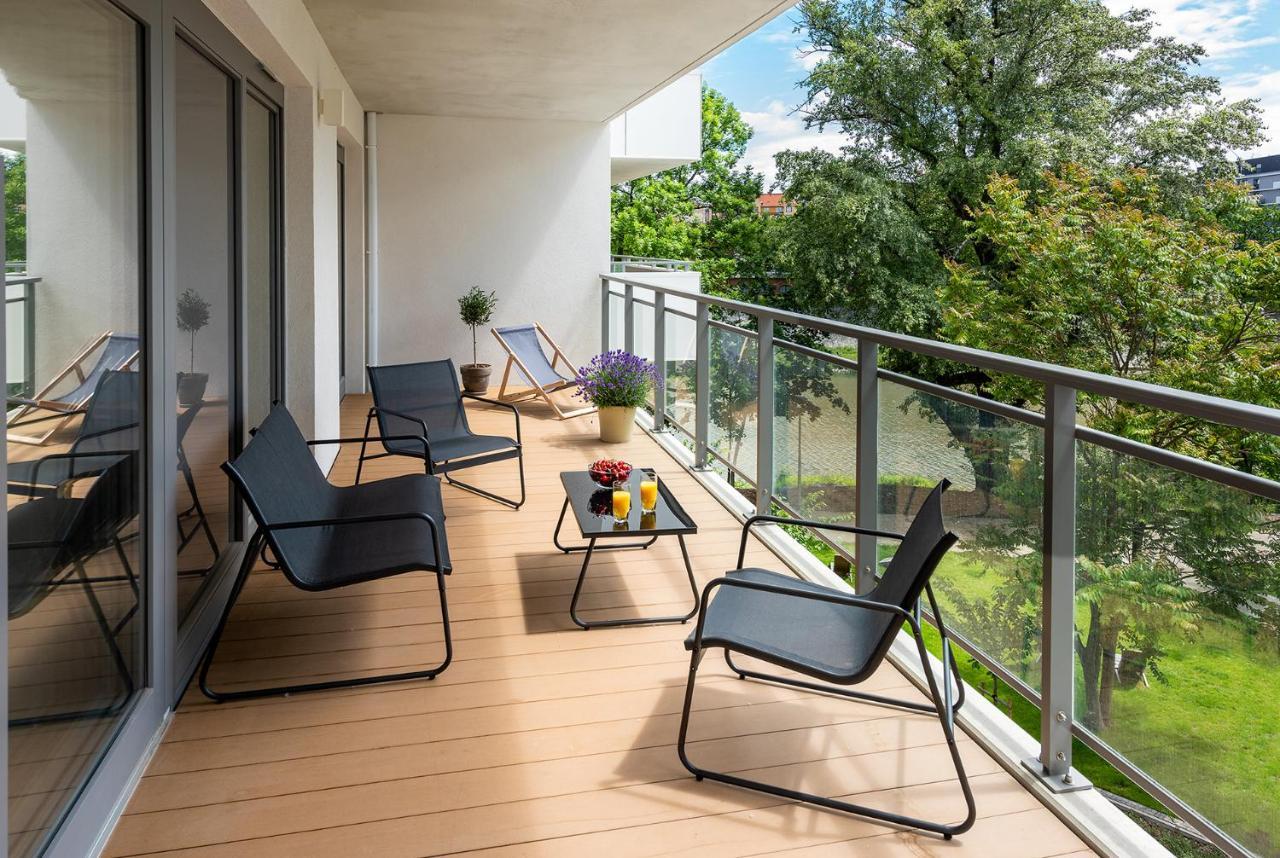 Apartamenty-Wroc River Point Вроцлав Экстерьер фото